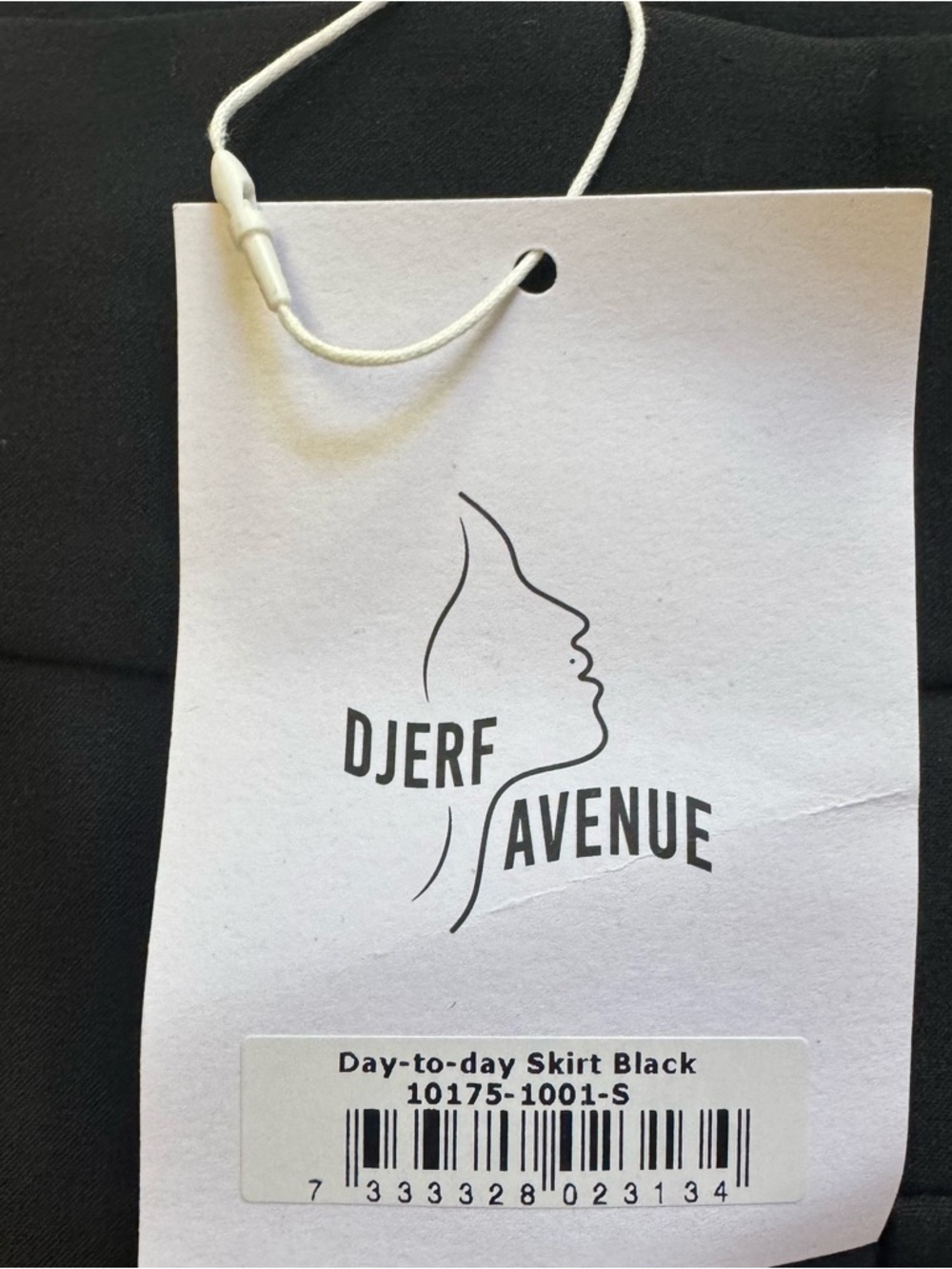 NWT Djerf Avenue Day To Day Black Mini Skirt Size Small - Picture 5 of 14